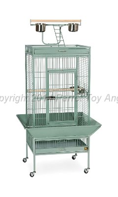 ph cage.jpg - Prevue Hendryx 18" x 18" x 57" Playtop Cage